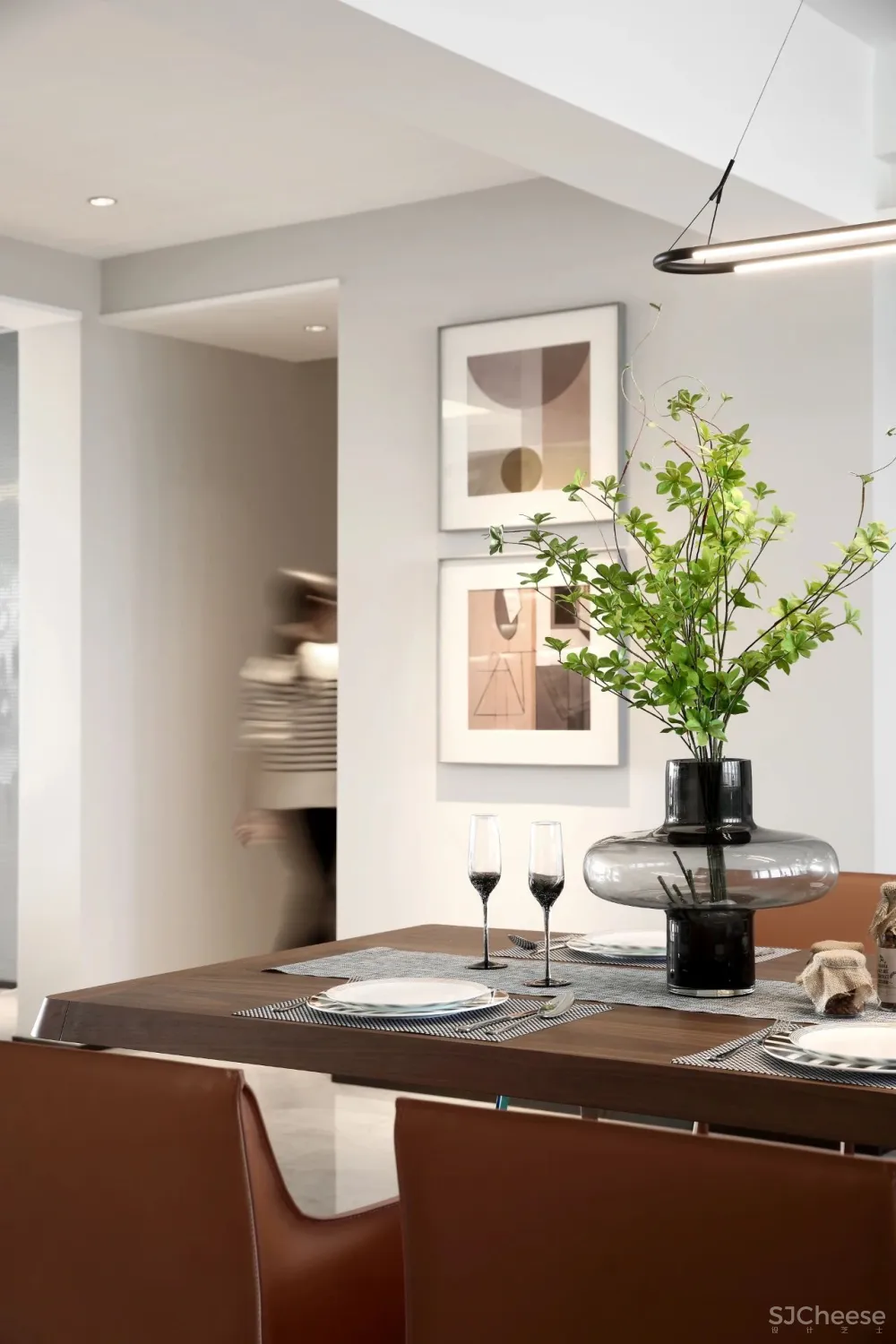 现代雅致,大平层的诗意美学