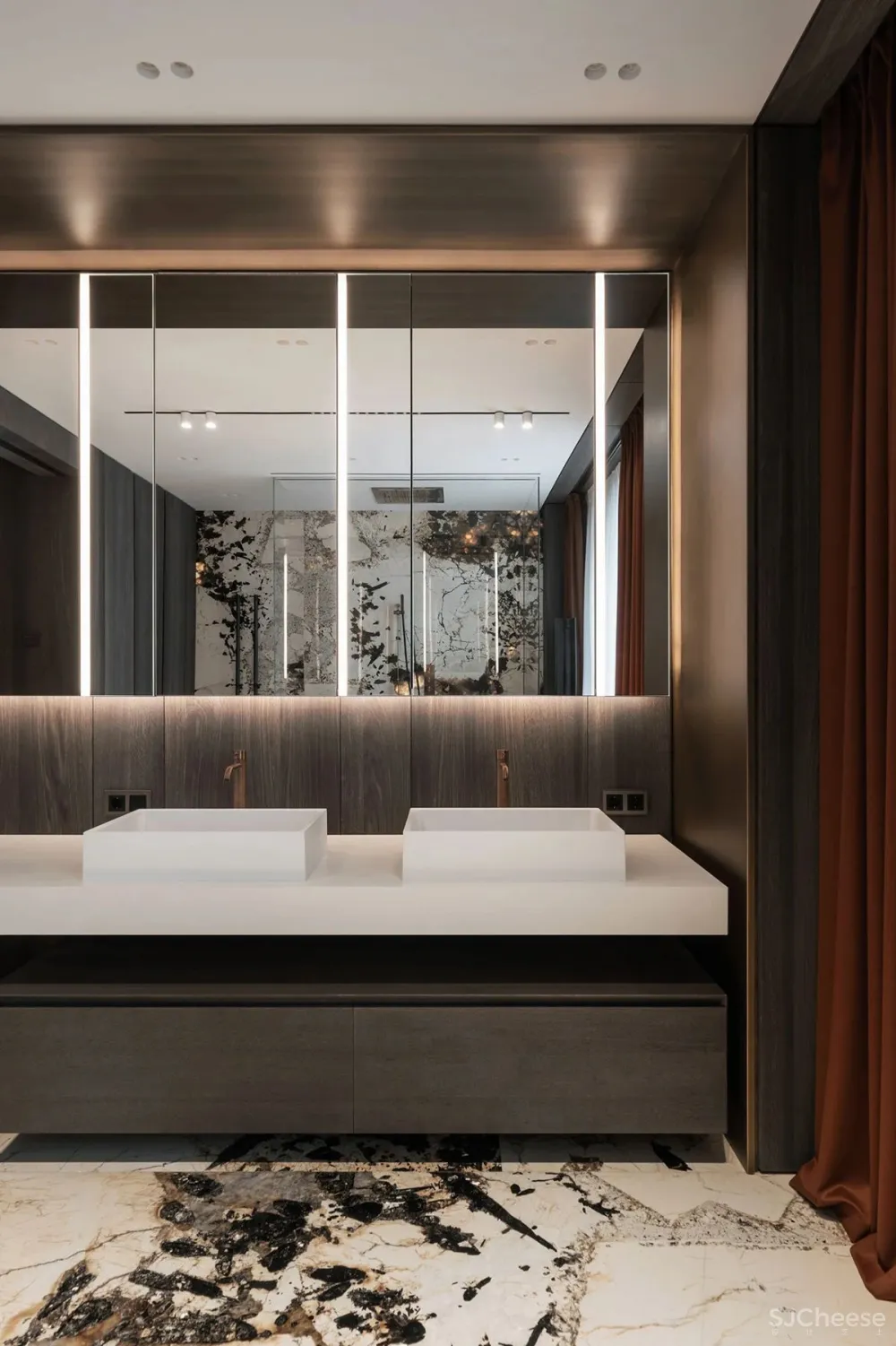 290㎡的复式豪宅,太帅了!