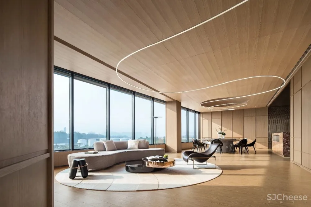 牧笛设计力作丨原木、灰砖,追求美感与质朴的平衡