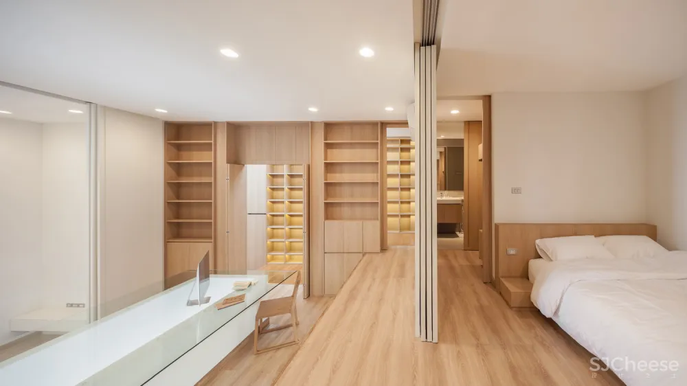 127㎡ 设计得超有创意, 每个空间都很实用