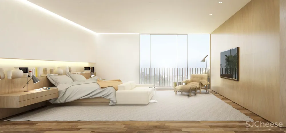 550㎡ 大平层,自然简约的画风比别墅更高级