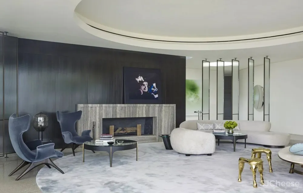 【搭-配】来自Beverly Hills Estate的开放性住宅 Jamie Bush