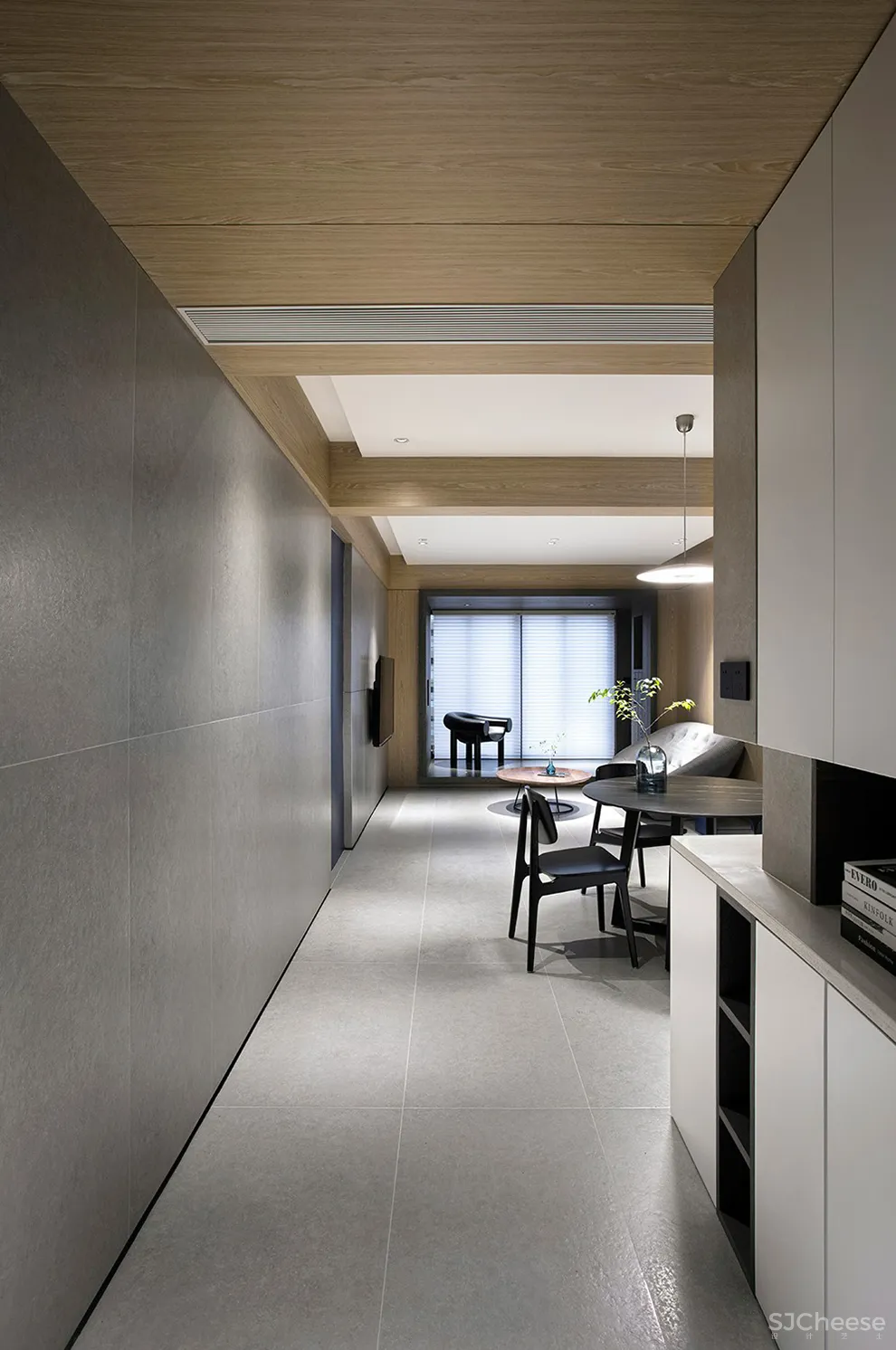 98㎡极简公寓，最纯粹的简约设计！