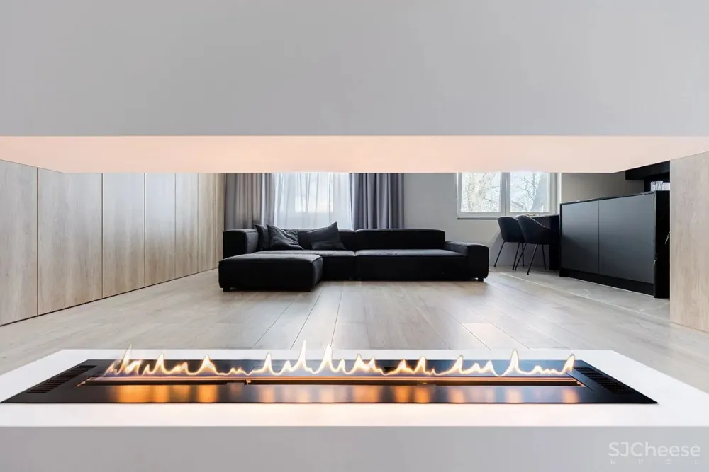 原木+高级黑,客厅电视墙这样设计太巧妙了