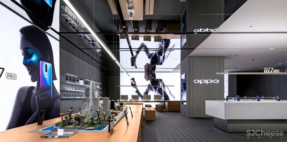 新作 | 东仓:OPPO 新加坡旗舰店 3.0 版本,零售空间的时尚艺术