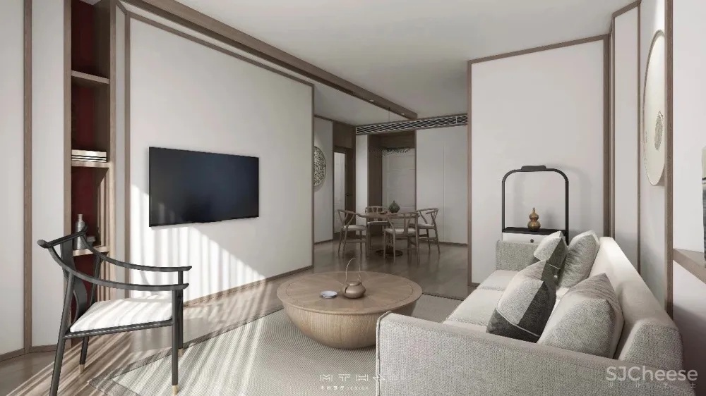 年轻人的中式,没有瓷器、屏风和红木家具,却美出诗意!