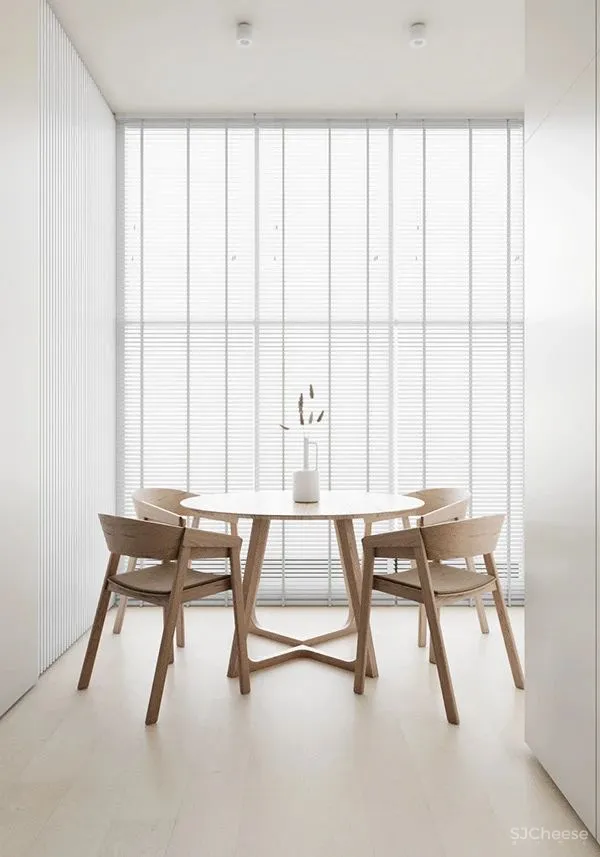 80㎡ 的一室户,隐藏式厨房布局更巧妙