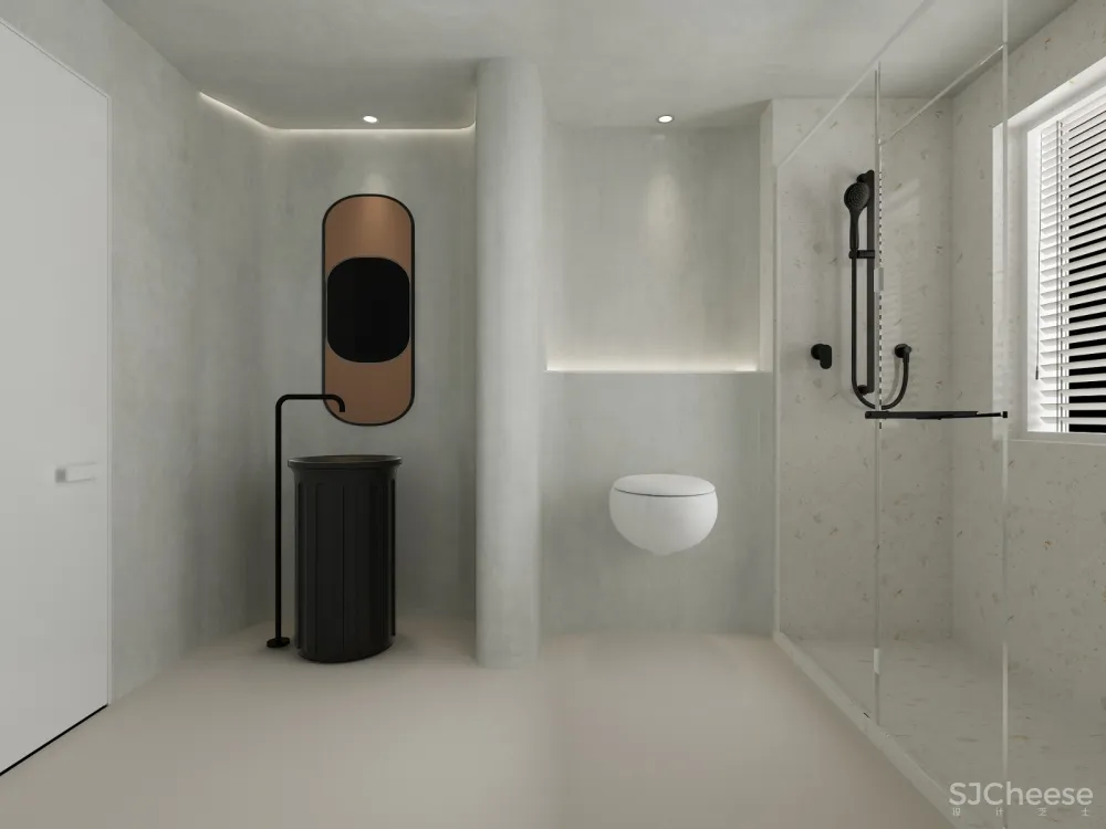 极简空灵·可以去触摸的空间 丨 崇德公馆样板房设计