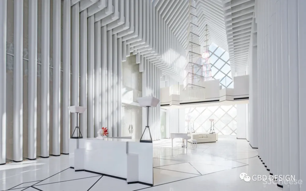 神圣的空旷—沈阳中海和平之门售楼部 广州杜文彪装饰设计