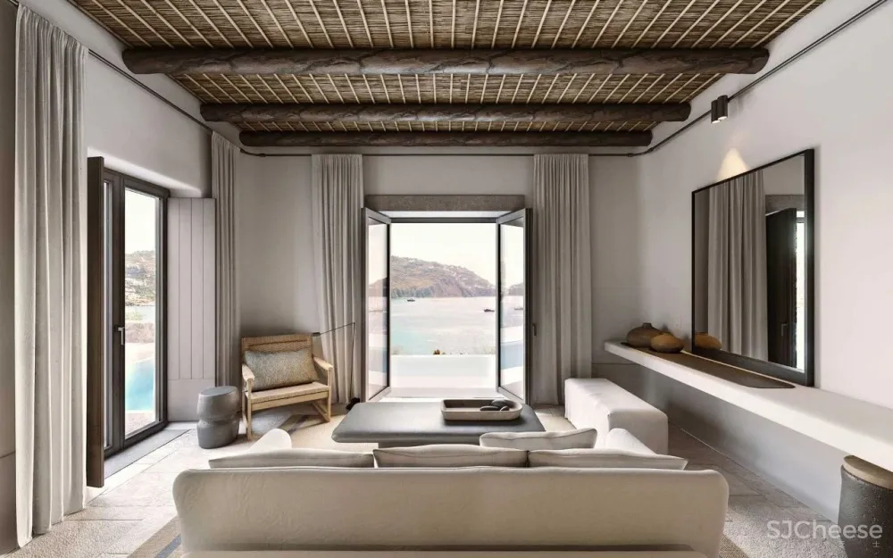 用质朴的材料,设计出奢华的度假屋!