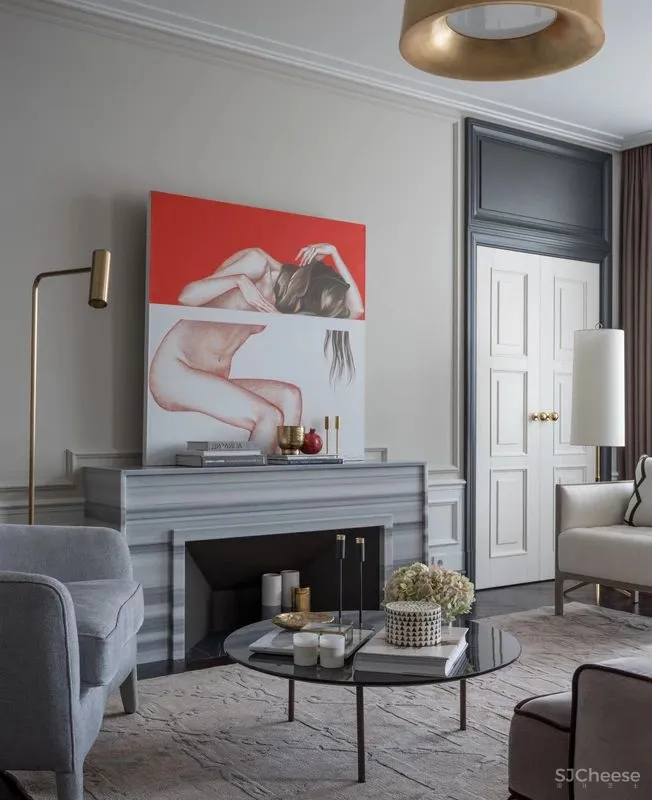 高级灰 红色，当代东方优雅美学的完美演绎