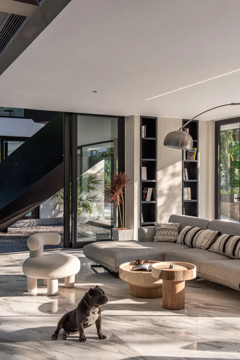 杉树林里的极美民宿