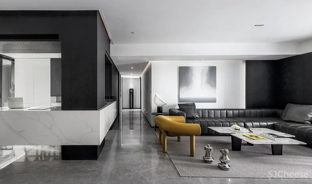 极简黑白灰,这样设计太有格调了!