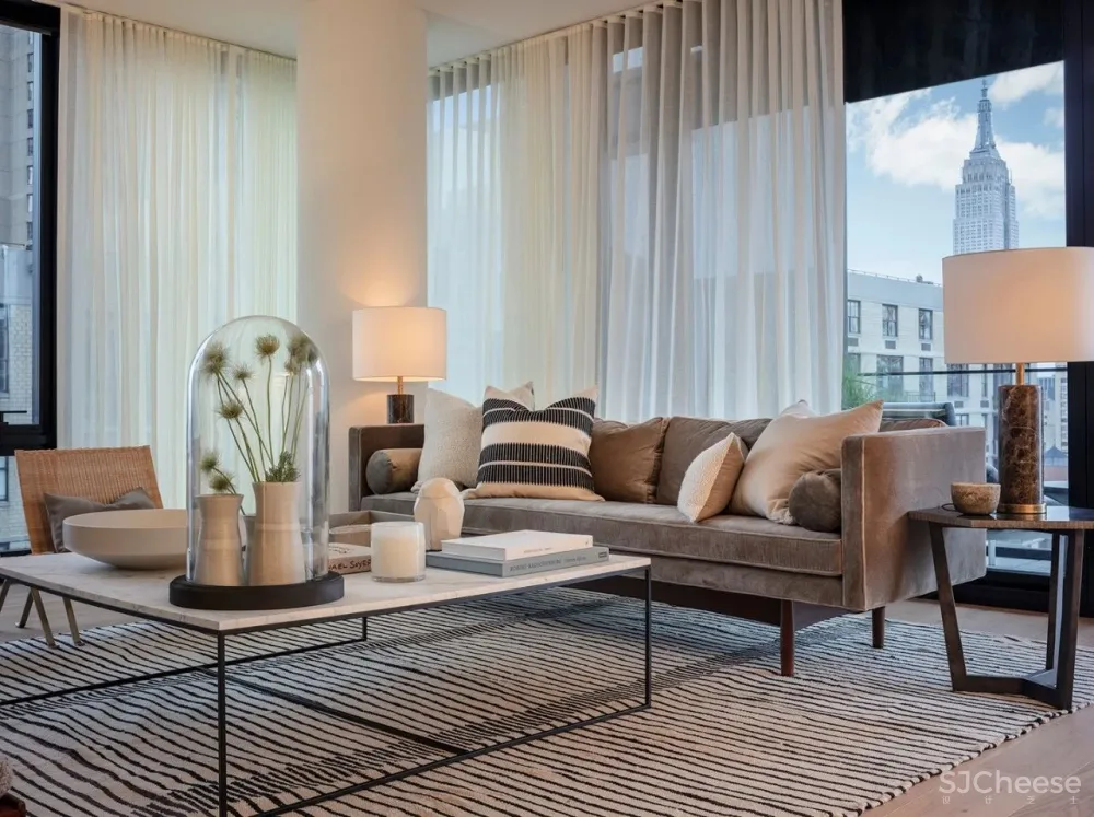 Richard Meier 设计的公寓楼,极简主义精装够低调、也够奢华!