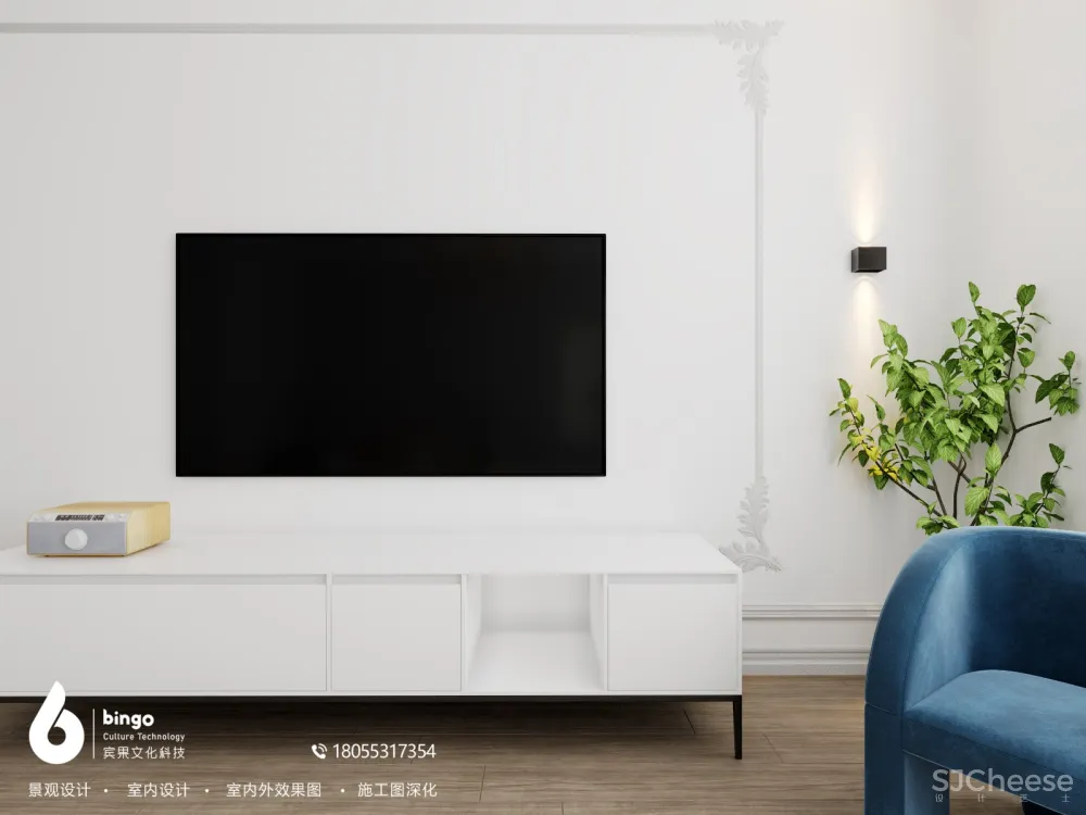 夏日里的小清新 现代美式