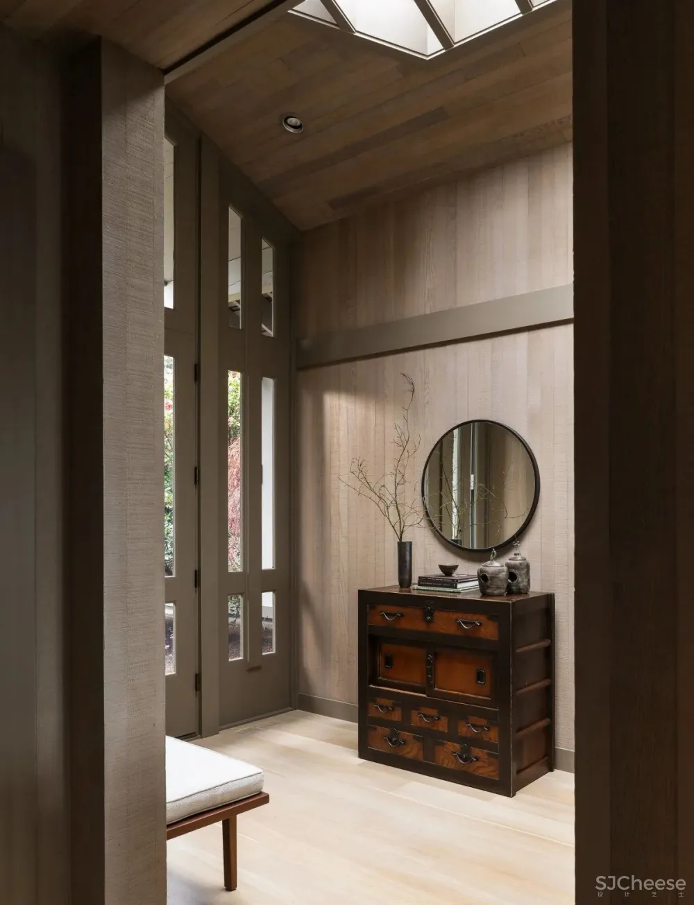 Clyde Hill Residence 现代木质极简住宅 Graham Baba Architects