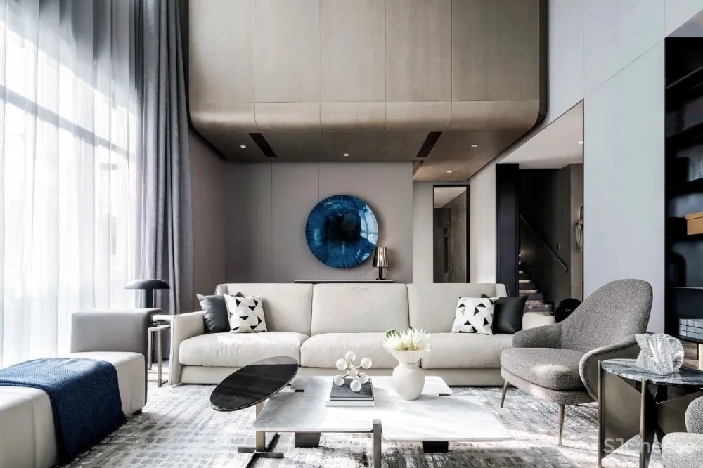 明德设计│塞上梦江南——银川万科翡翠公园上叠别墅样板间