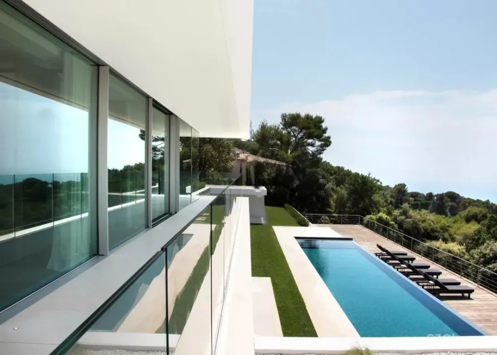 Caprini&Pellerin•海岛酒店将建筑几何完美融入自然环境!