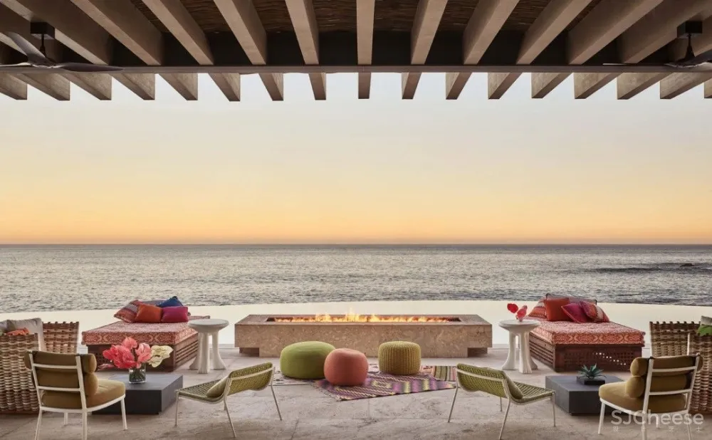 现代简约的度假屋,软装却这样设计,太梦幻了!