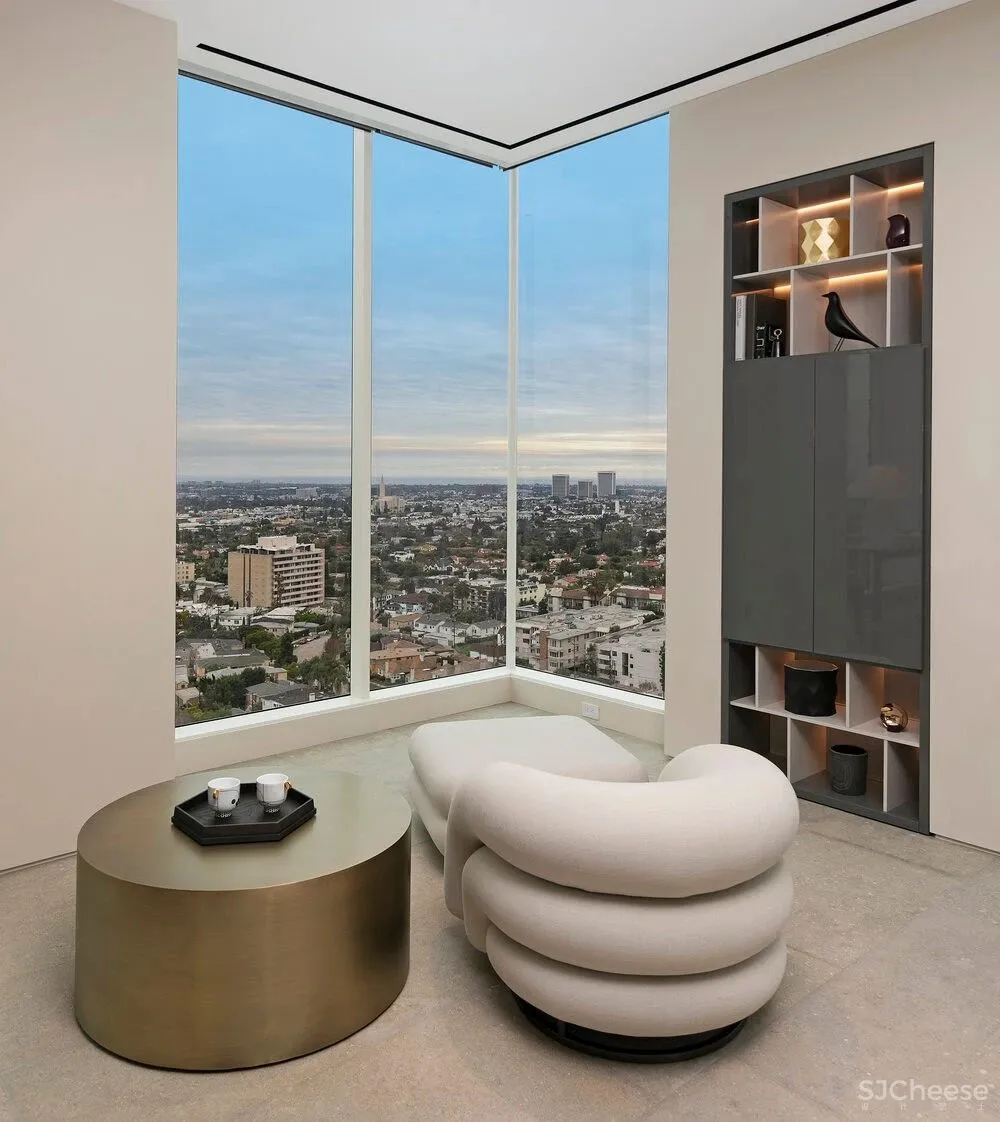 城市中心顶级豪宅进入大平层时代!有钱就买大平层吧!