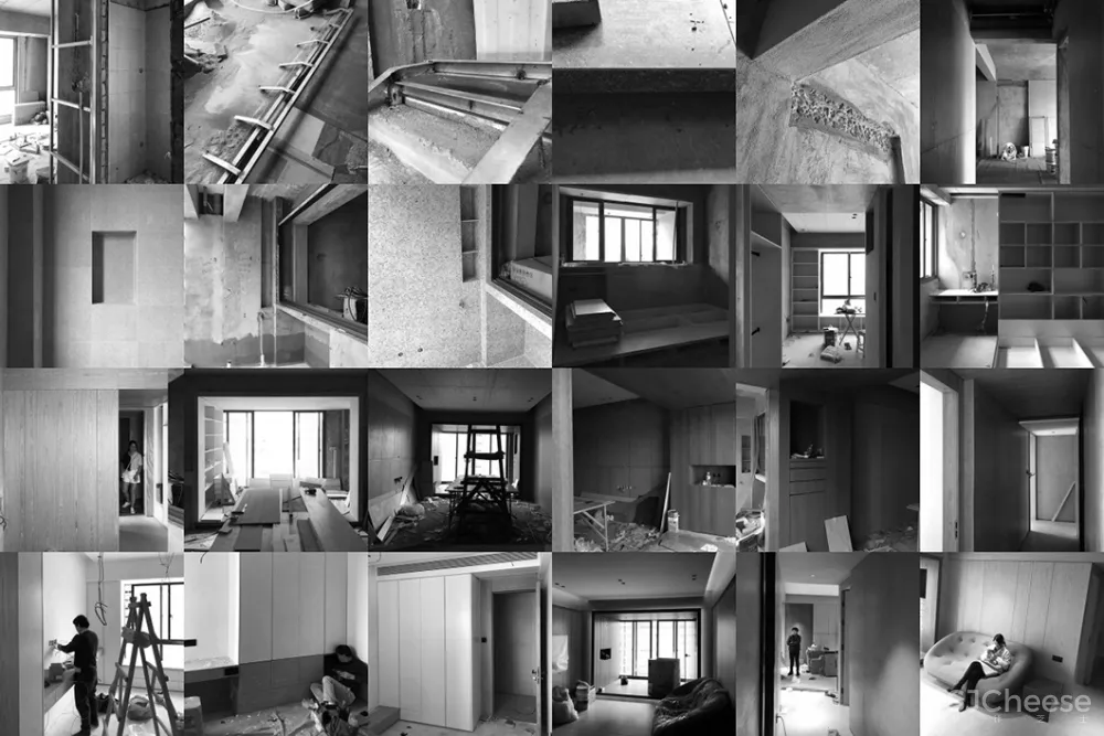 98㎡极简公寓，最纯粹的简约设计！