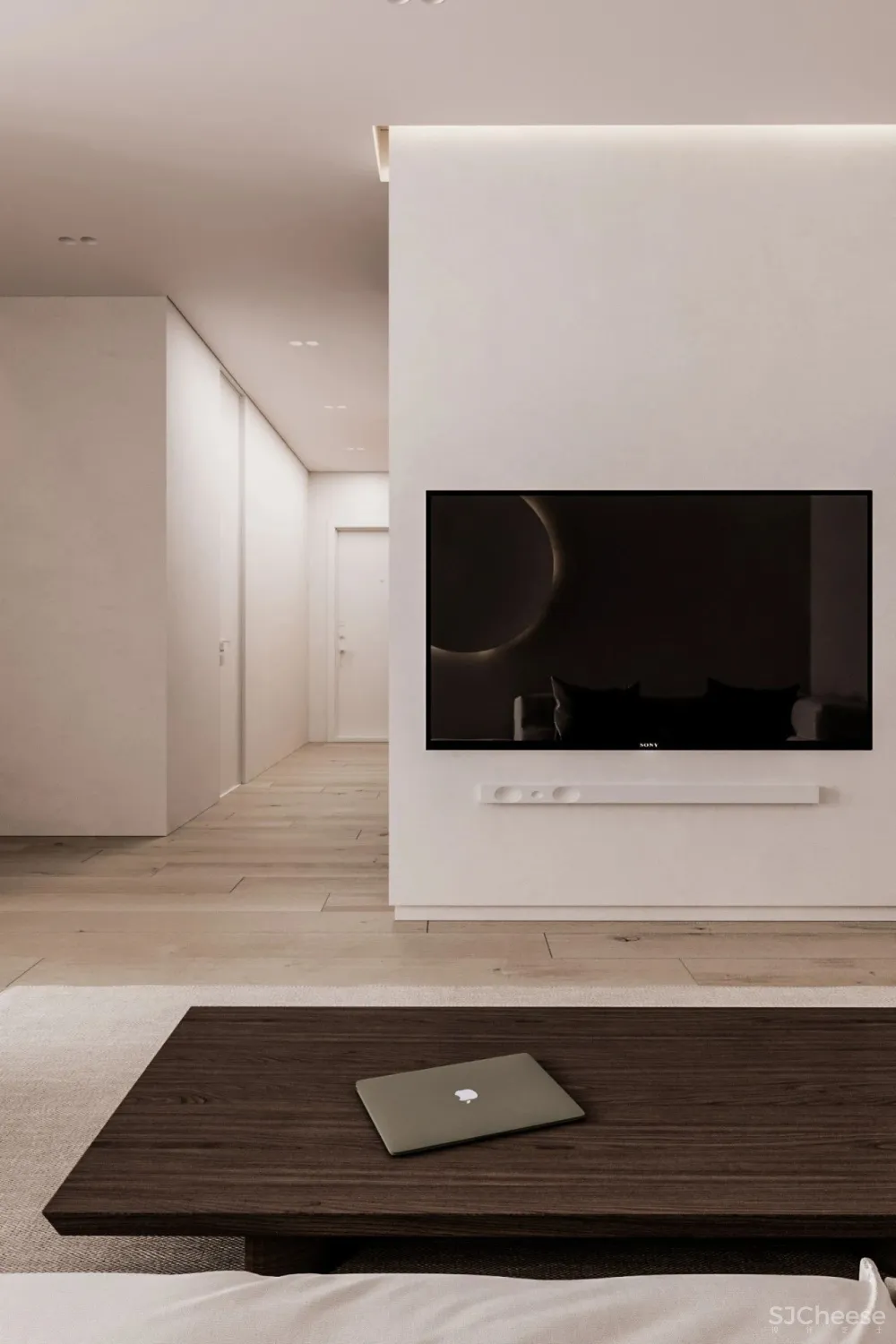 120㎡极简空间,平静和谐!