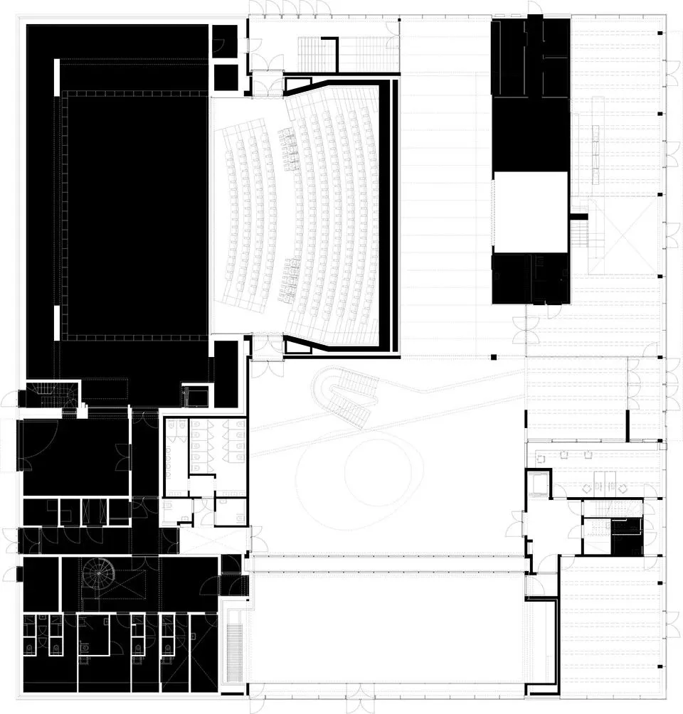 新作 画中的建筑 代因泽Leie剧院 TRANS architectuur I stedenbouw V