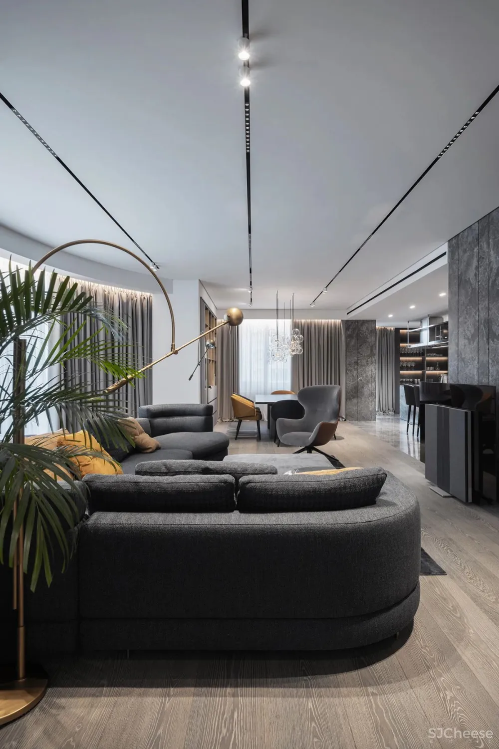 290㎡的复式豪宅,太帅了!