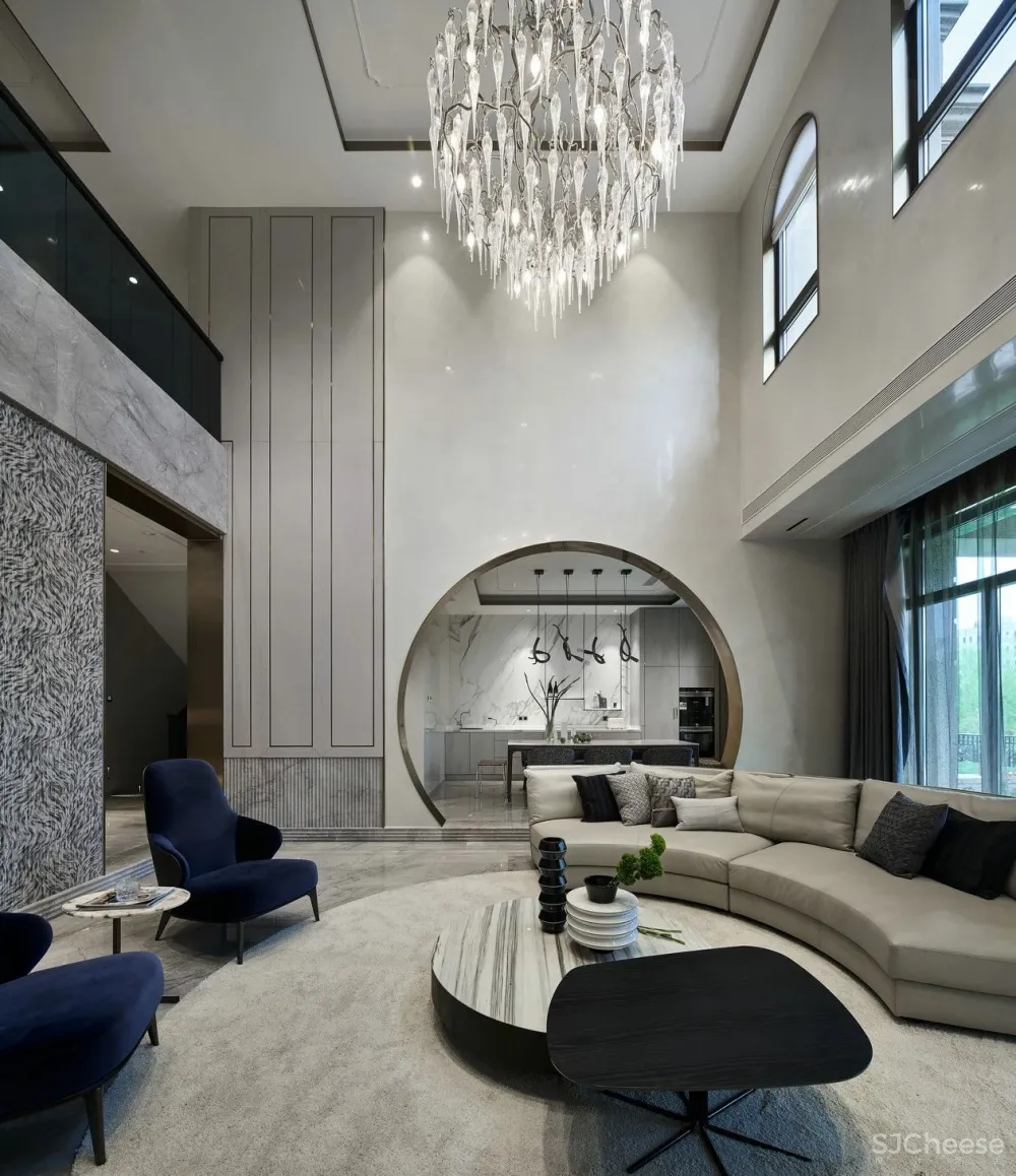 现代精巧简奢别墅，舒适自然，时尚别致 力设计