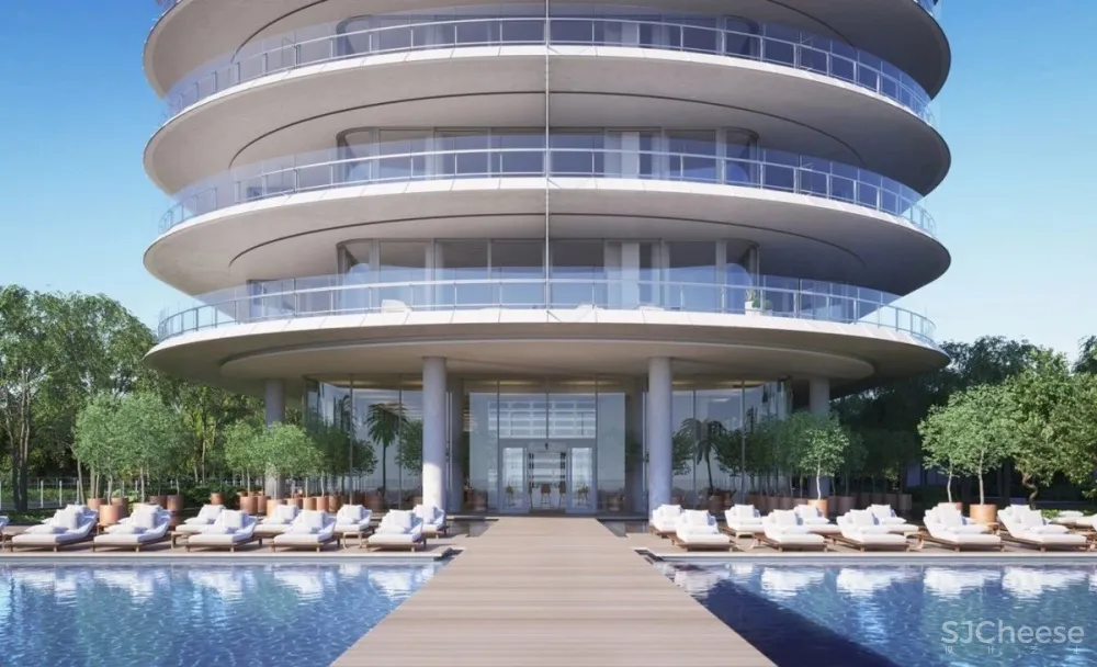 迈阿密最贵豪宅，顶层公寓6.8亿美元｜伦佐·皮亚诺新作