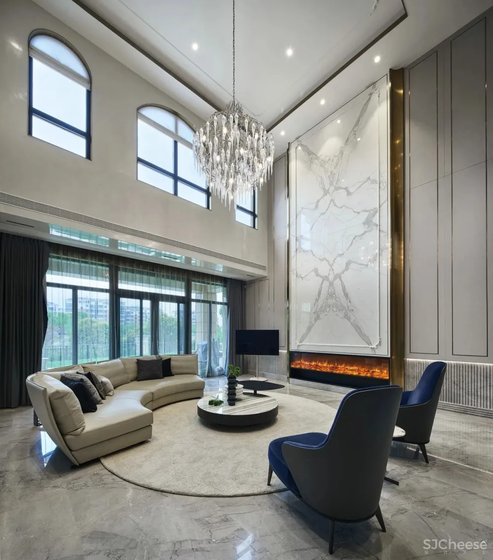 现代精巧简奢别墅，舒适自然，时尚别致 力设计