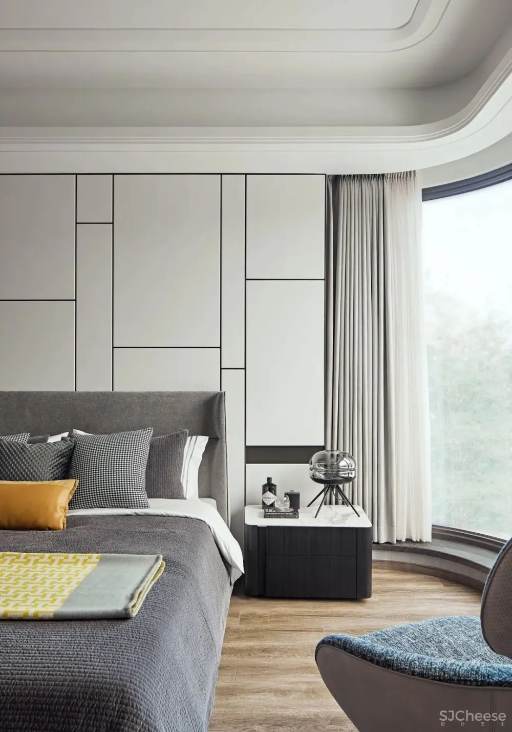 梁志天最新力作 厦门岛芯湖里COD「中骏·天盈」260平和186平样板间