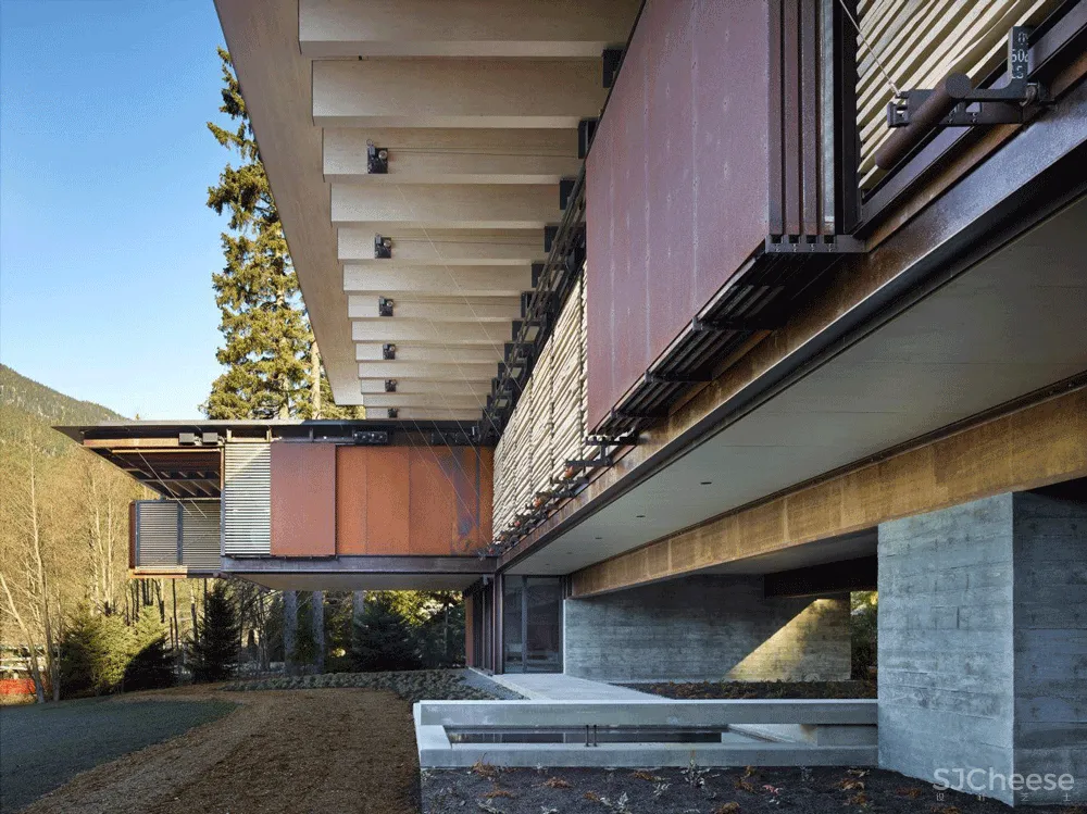 超酷工业风豪宅,不一样的机械美学