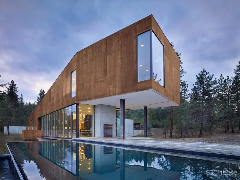 超酷工业风豪宅,不一样的机械美学