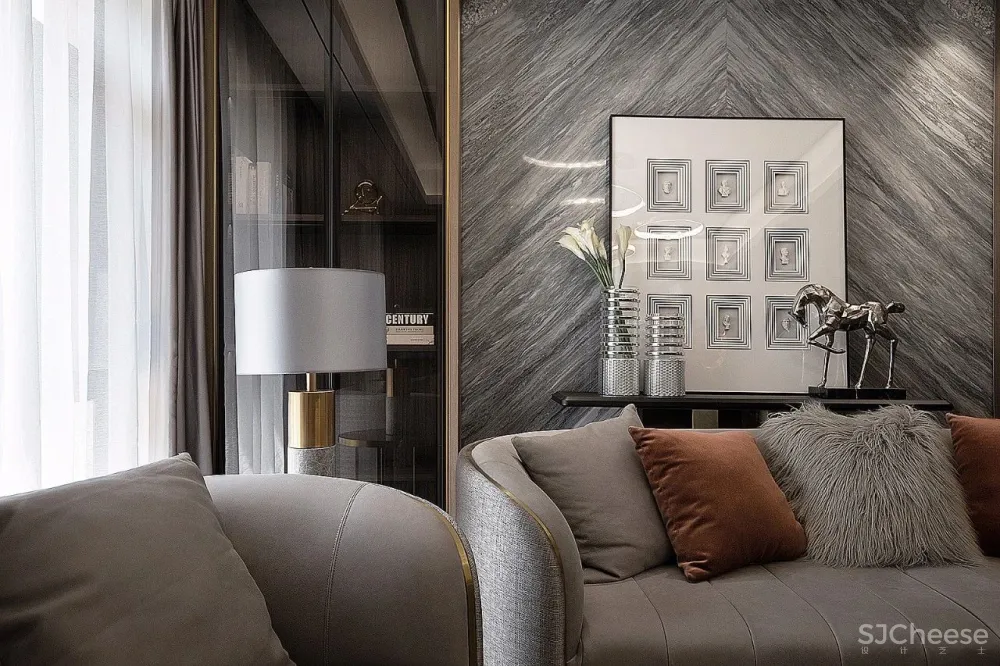 300㎡静奢私宅,直撩心底的优雅魅力!