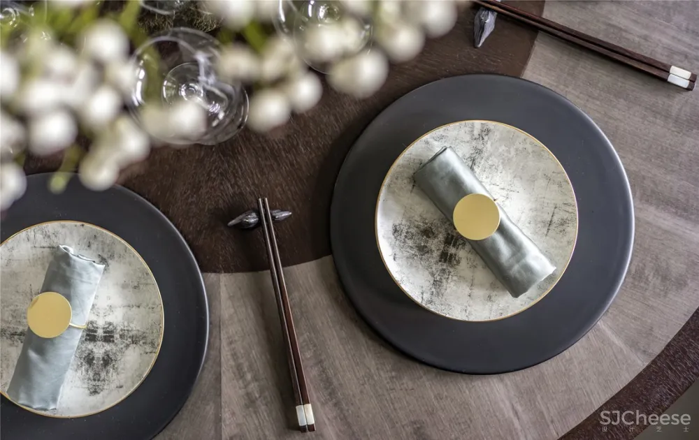 新中式 轻奢，每个空间设计都很赞！