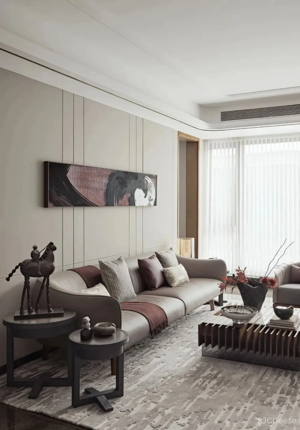 梁志天最新力作 厦门岛芯湖里COD「中骏·天盈」260平和186平样板间