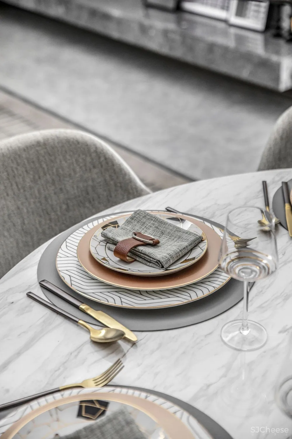 安想设计:156m² 现代雅致别墅,简约细腻