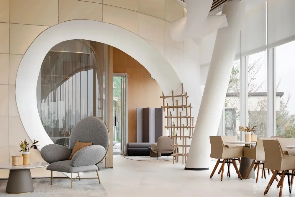 AOD设计新作丨邕江的漂浮售楼处