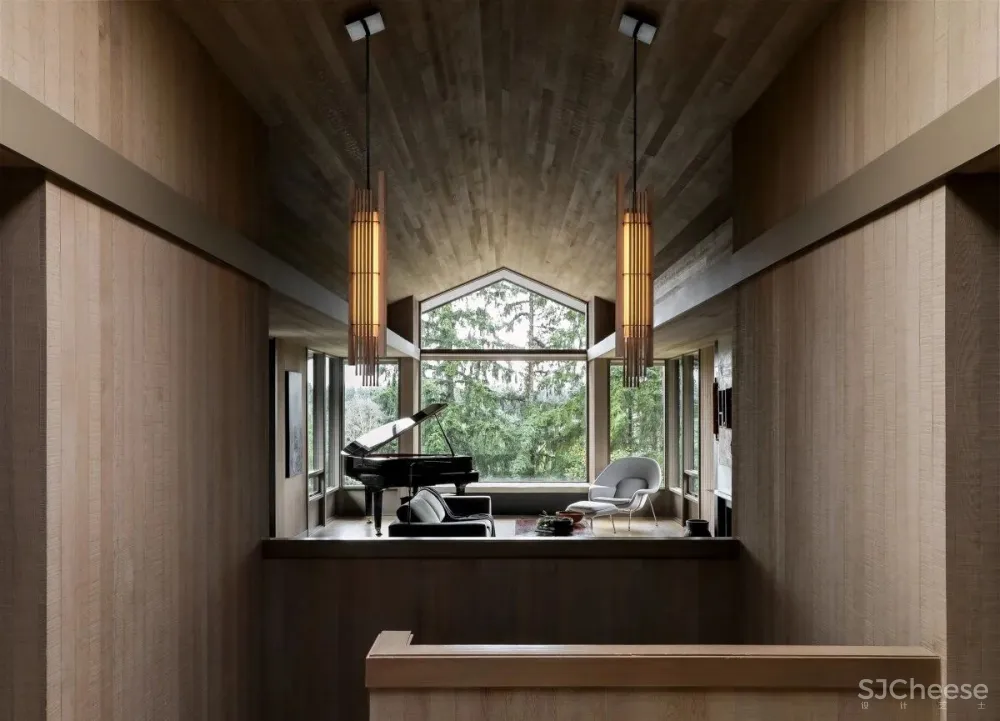 Clyde Hill Residence 现代木质极简住宅 Graham Baba Architects