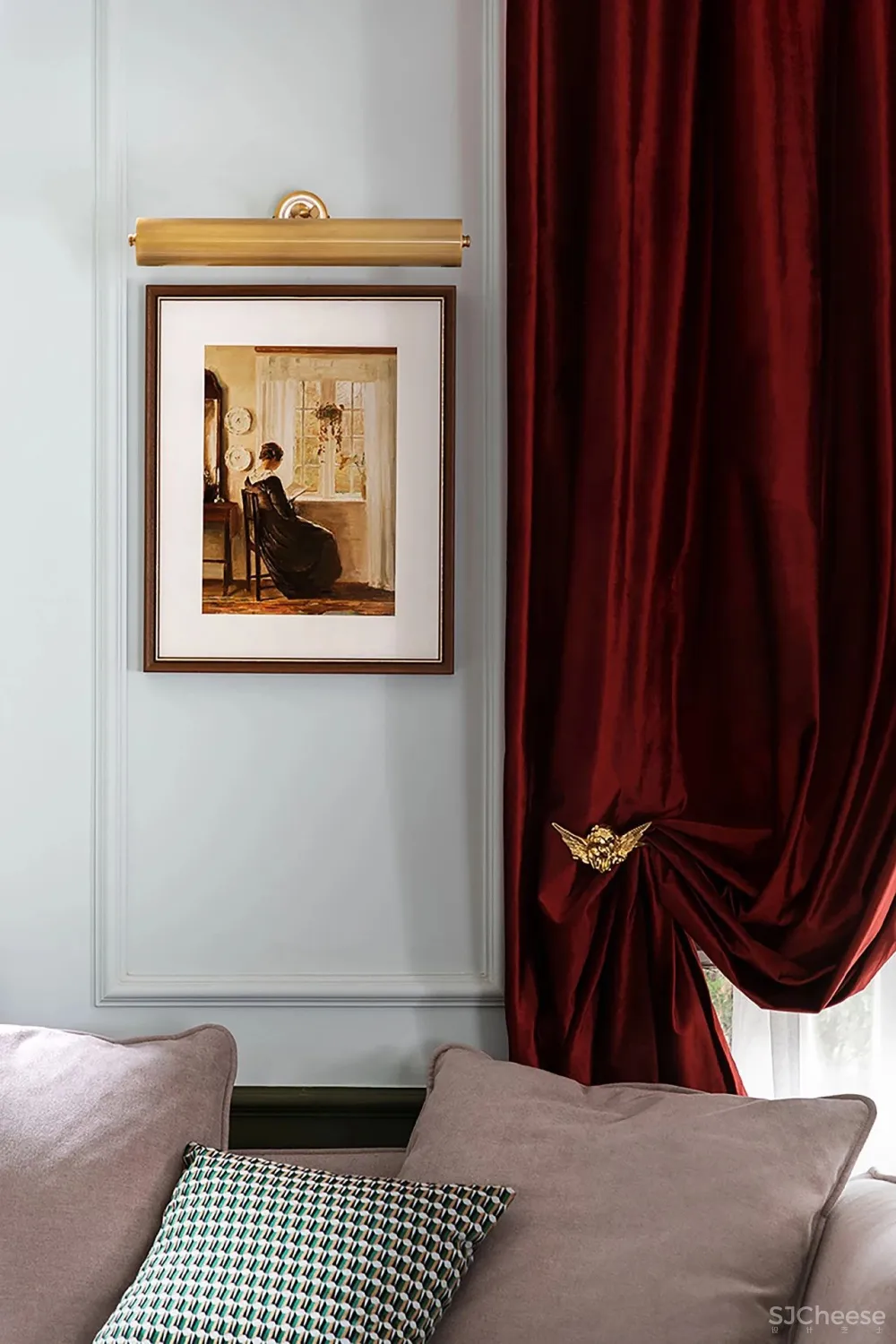 300m²红配绿的大胆设计,极尽“花俏”本事!网友直呼:美到不真实!