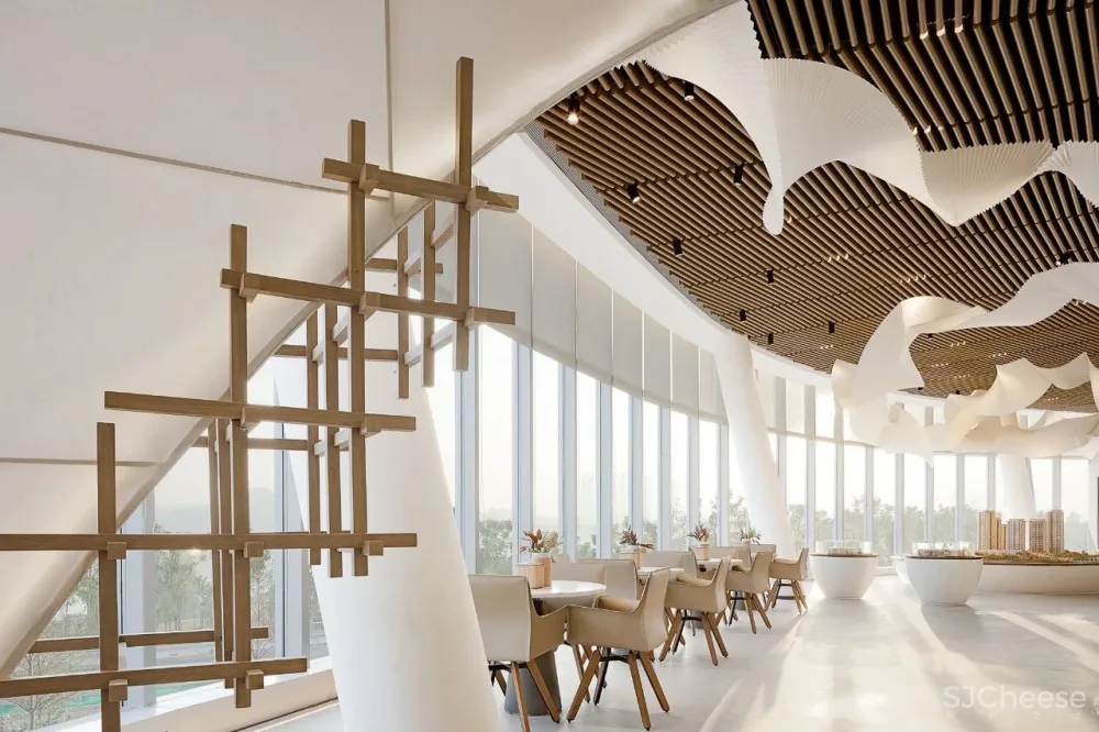 AOD设计新作丨邕江的漂浮售楼处