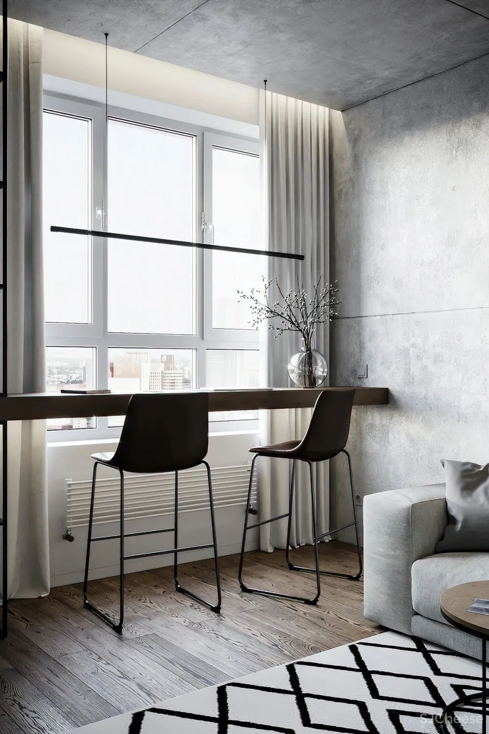 41㎡一居室，简单漂亮！