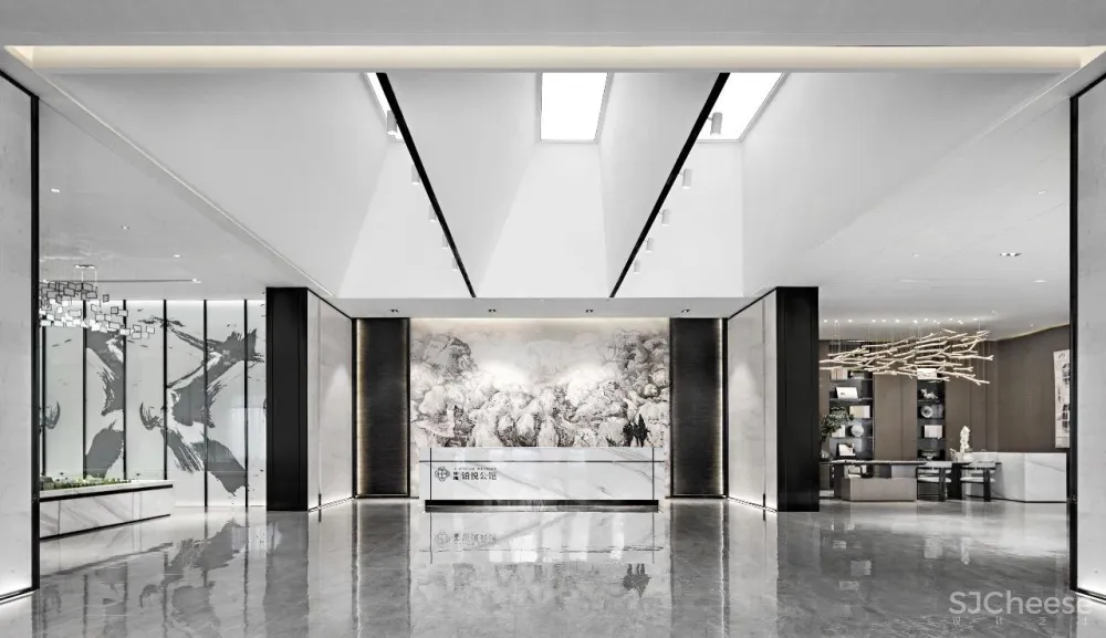 220㎡璀璨奢宅, 黑红配色,致敬经典!