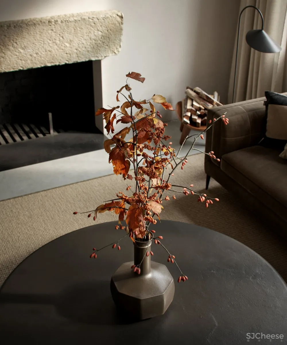 Gabriel Fabra Pérez | Goerlich Apartment , 秋日气息的冷静美学
