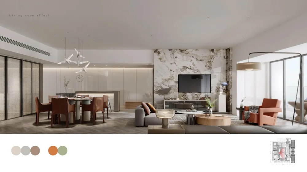 住宅 I “汀”海，素净&温适的一方乐土