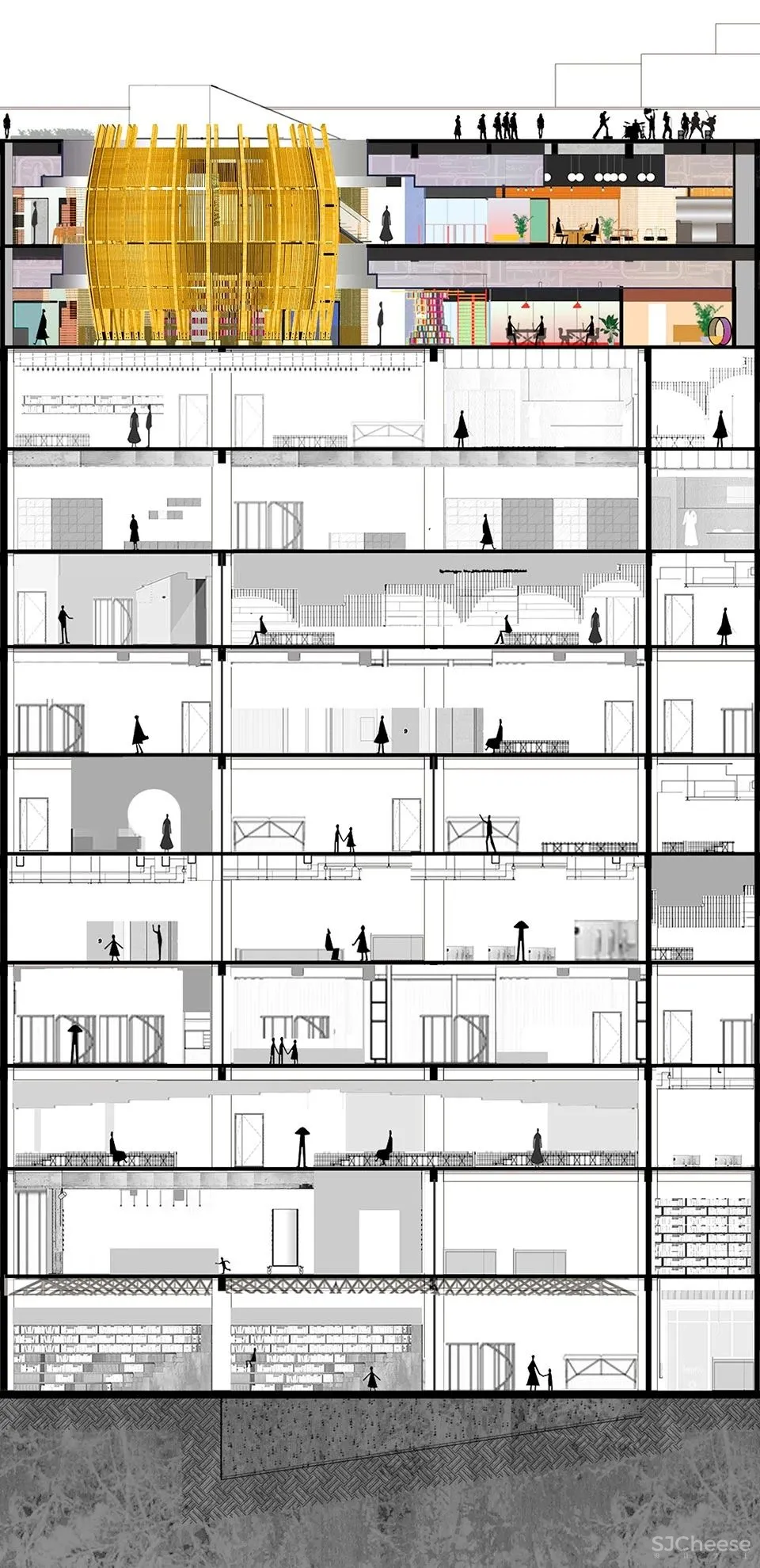 新作 空中竹楼 昆明大悦城优客工场 DAGA大观建筑