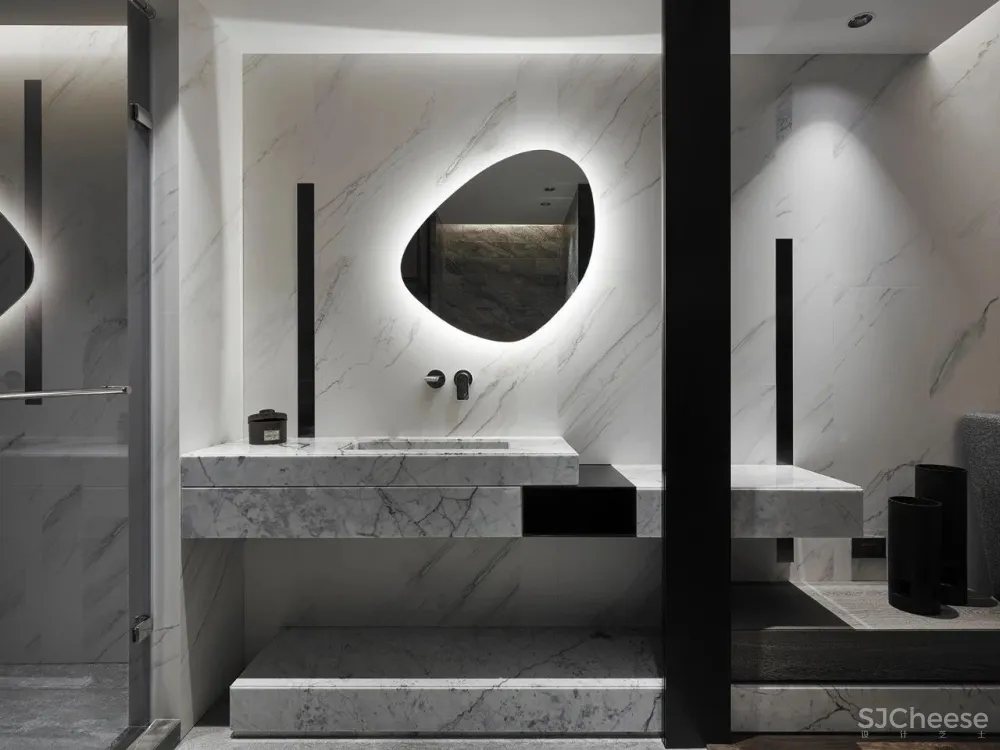 大理石怎么用，才能豪得清新脱俗？