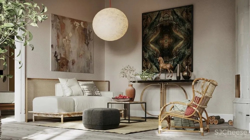 家家都有的藤编，竟被大师玩的这么时髦！