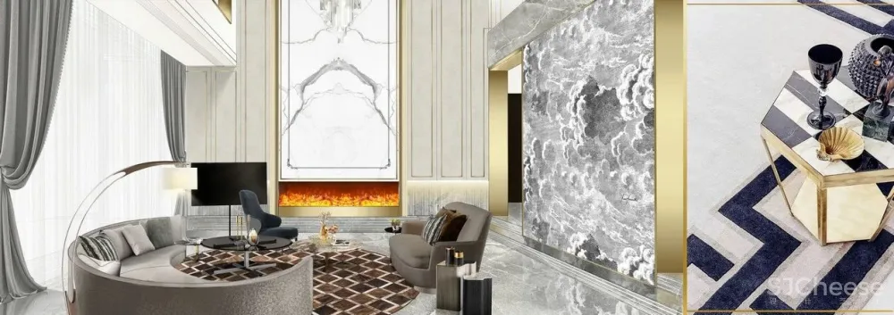 现代精巧简奢别墅，舒适自然，时尚别致 力设计